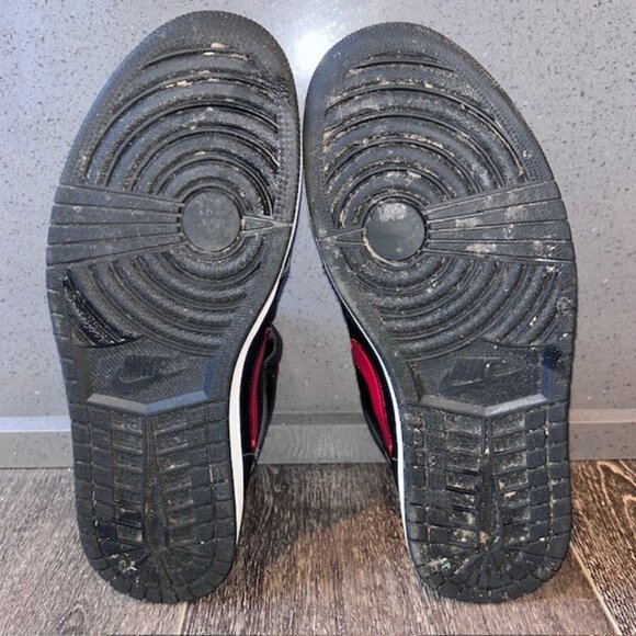 Size 11 Mens NIKE Air Jordan 1 FlyEase High Smoke Grey Black Gym Red CQ3835-006 - Picture 7 of 7